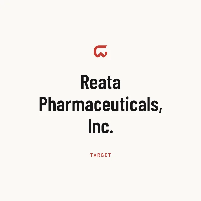 Target: Reata Pharmaceuticals, Inc.