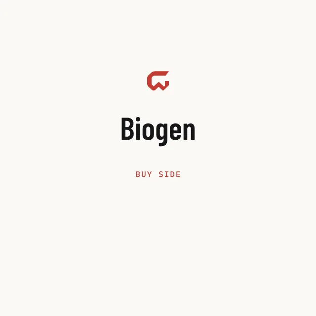 Buy side: Biogen