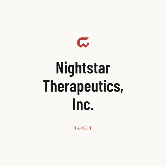 Target: Nightstar Therapeutics, Inc.