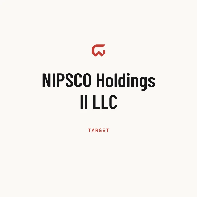 Target: NIPSCO Holdings II LLC