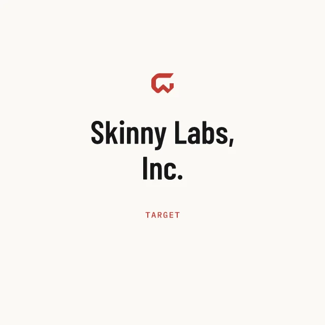 Target: Skinny Labs, Inc.