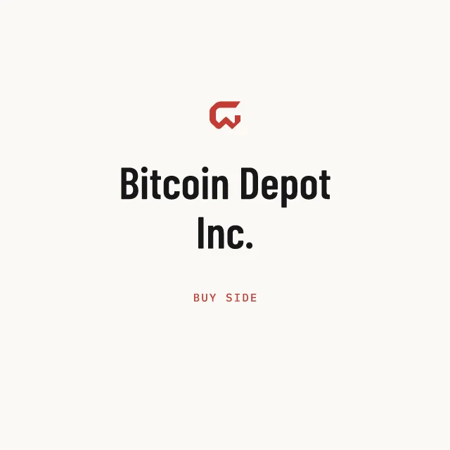 Buy side: Bitcoin Depot Inc.