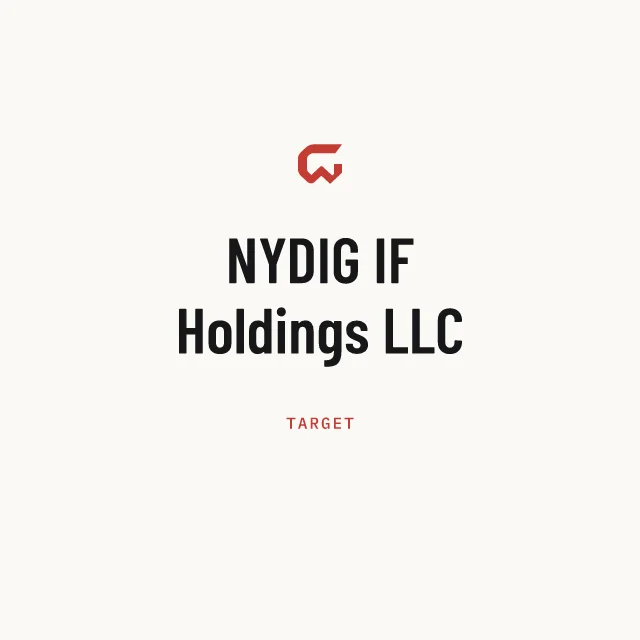Target: NYDIG IF Holdings LLC