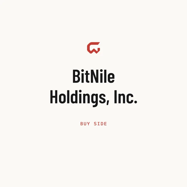 Buy side: BitNile Holdings, Inc.