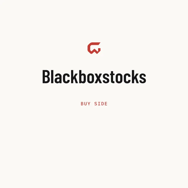 Buy side: Blackboxstocks