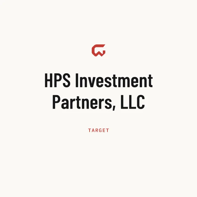 Target: HPS Investment Partners, LLC