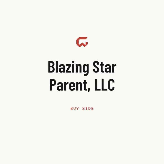 Buy side: Blazing Star Parent, LLC