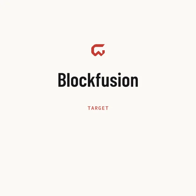 Target: Blockfusion