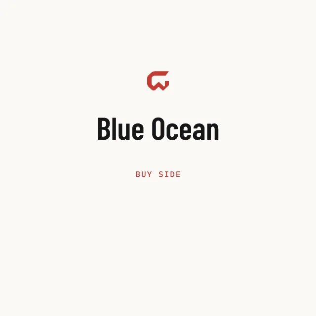 Buy side: Blue Ocean