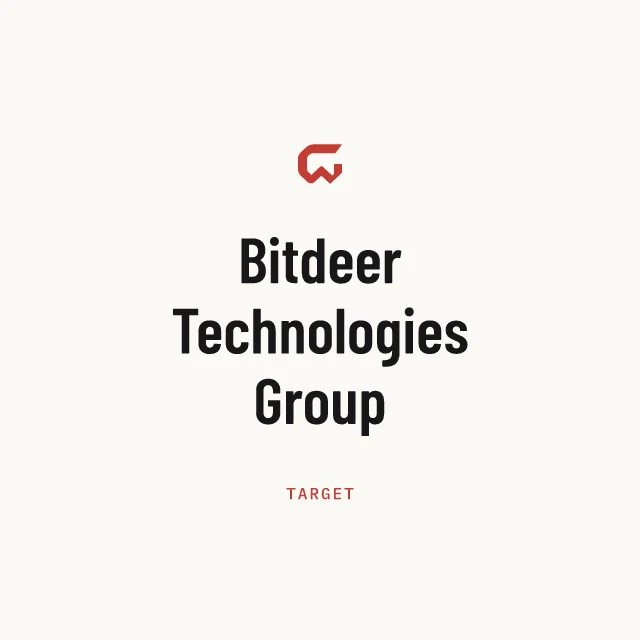 Target: Bitdeer Technologies Group