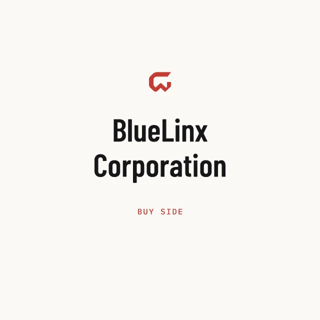 Buy side: BlueLinx Corporation
