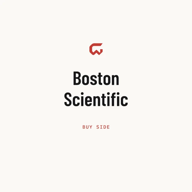 Buy side: Boston Scientific