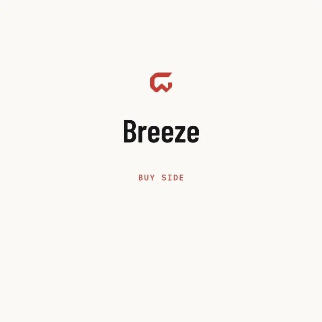 Buy side: Breeze