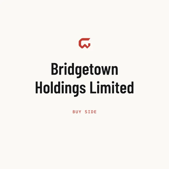 Buy side: Bridgetown Holdings Limited