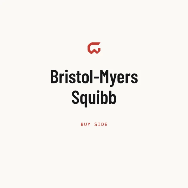 Buy side: Bristol-Myers Squibb