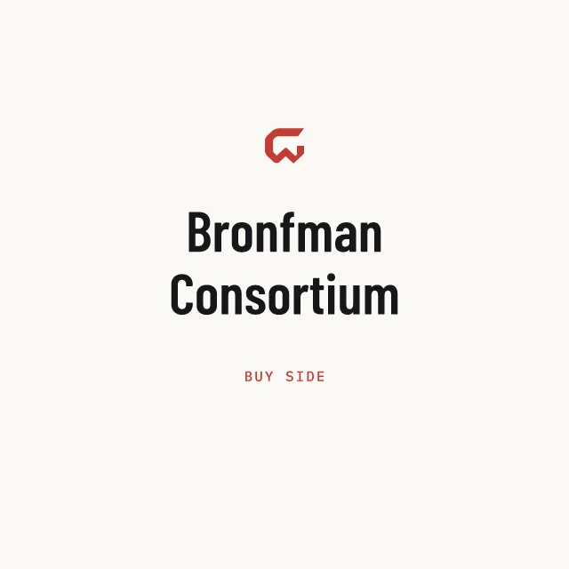 Buy side: Bronfman Consortium