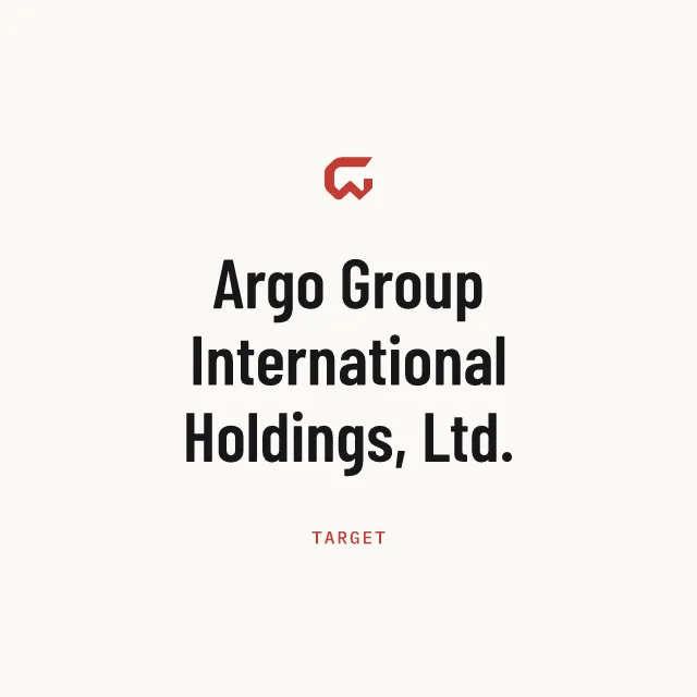 Target: Argo Group International Holdings, Ltd.