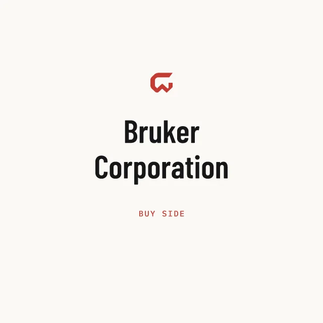 Buy side: Bruker Corporation