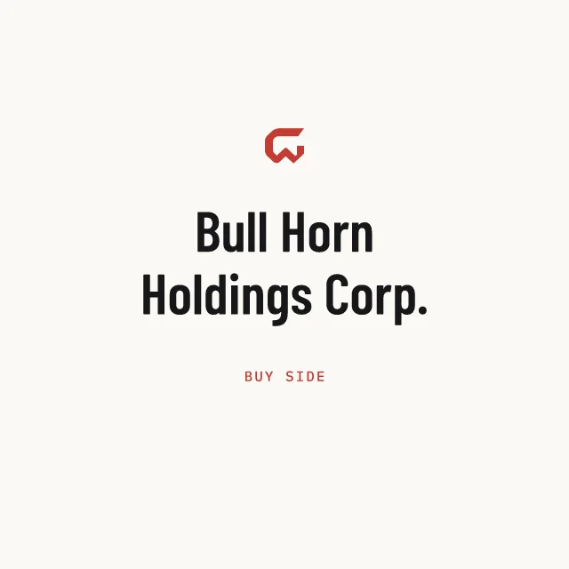 Buy side: Bull Horn Holdings Corp.