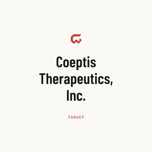 Target: Coeptis Therapeutics, Inc.