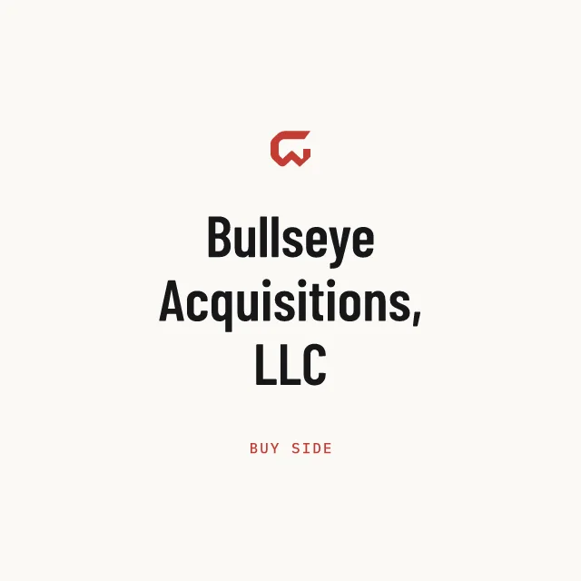 Buy side: Bullseye Acquisitions, LLC