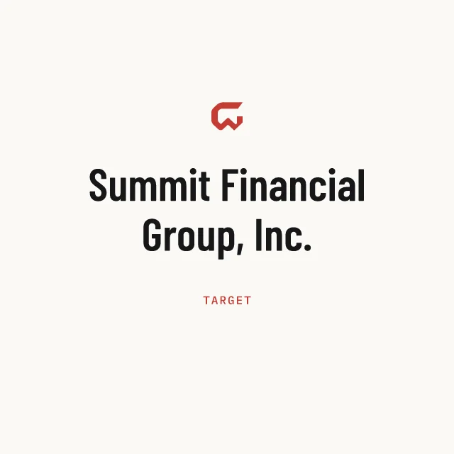 Target: Summit Financial Group, Inc.