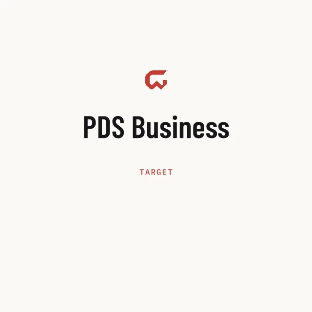 Target: PDS Business
