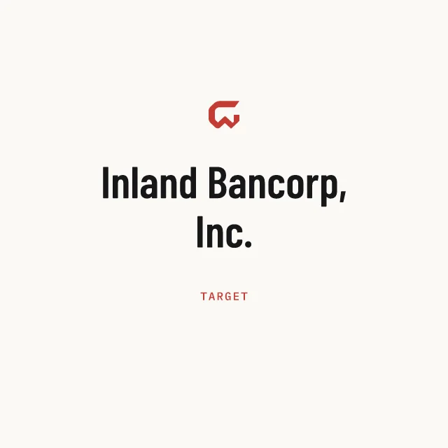 Target: Inland Bancorp, Inc.
