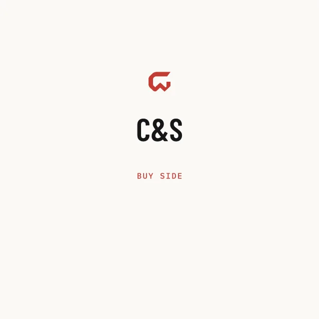 Buy side: C&S