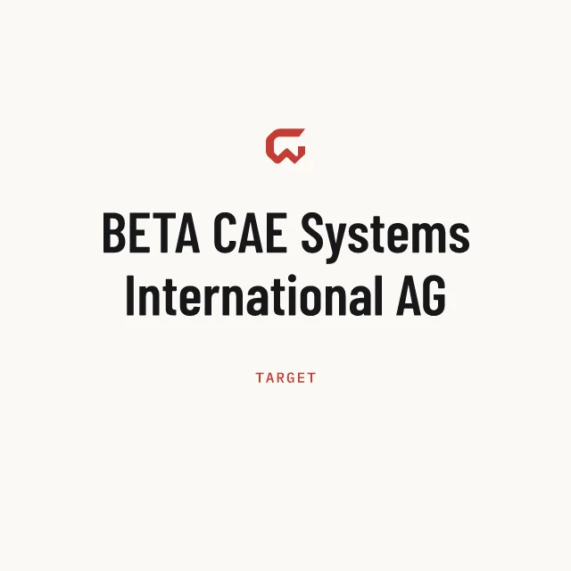 Target: BETA CAE Systems International AG