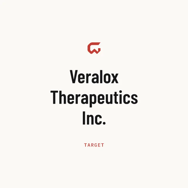 Target: Veralox Therapeutics Inc.