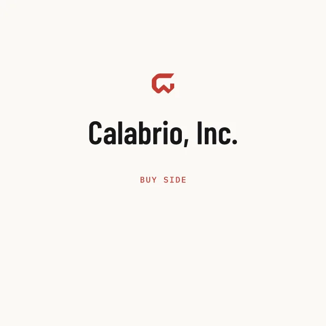 Buy side: Calabrio, Inc.