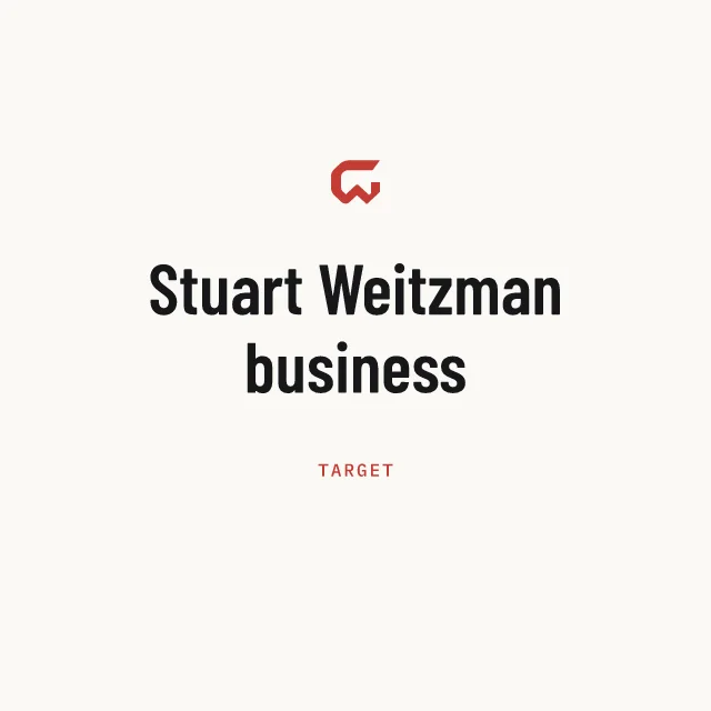 Target: Stuart Weitzman business