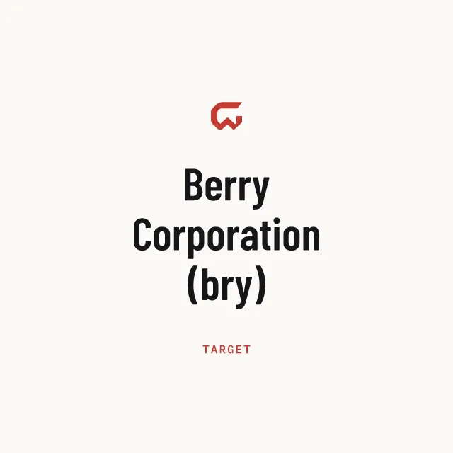 Target: Berry Corporation (bry)