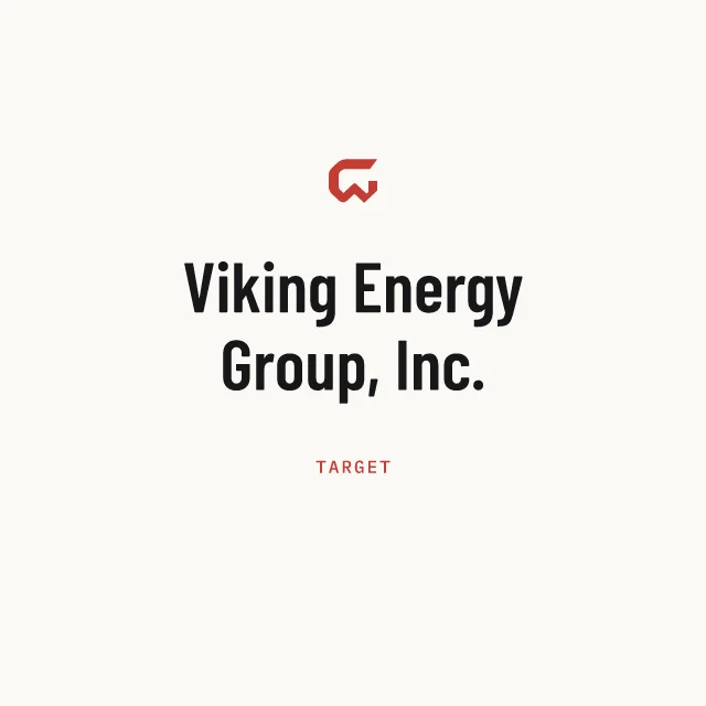 Target: Viking Energy Group, Inc.
