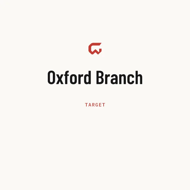 Target: Oxford Branch