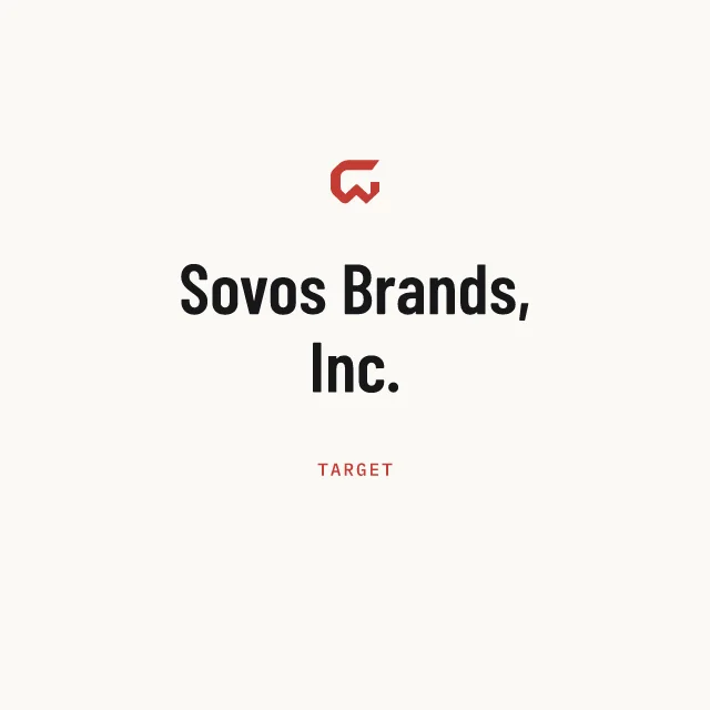 Target: Sovos Brands, Inc.