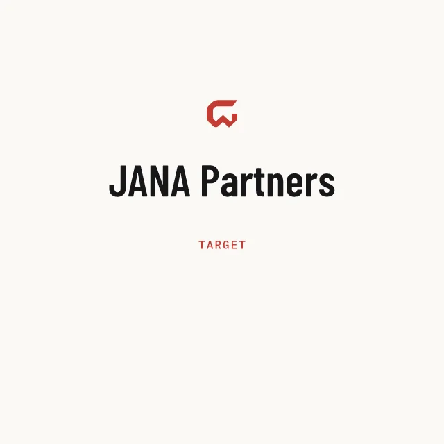 Target: JANA Partners