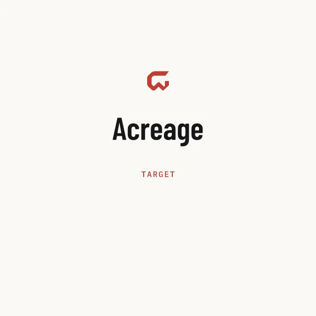 Target: Acreage