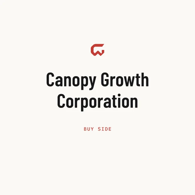 Buy side: Canopy Growth Corporation