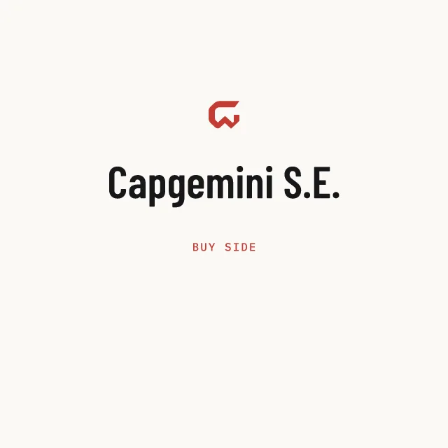 Buy side: Capgemini S.E.