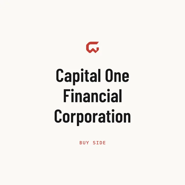 Buy side: Capital One Financial Corporation