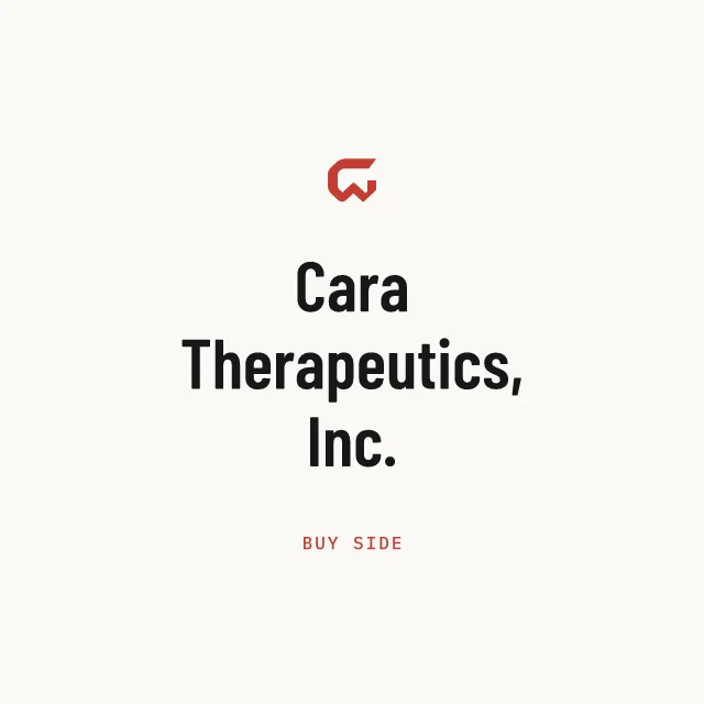 Buy side: Cara Therapeutics, Inc.