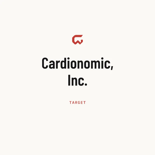 Target: Cardionomic, Inc.