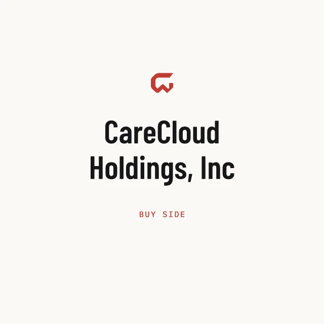 Buy side: CareCloud Holdings, Inc