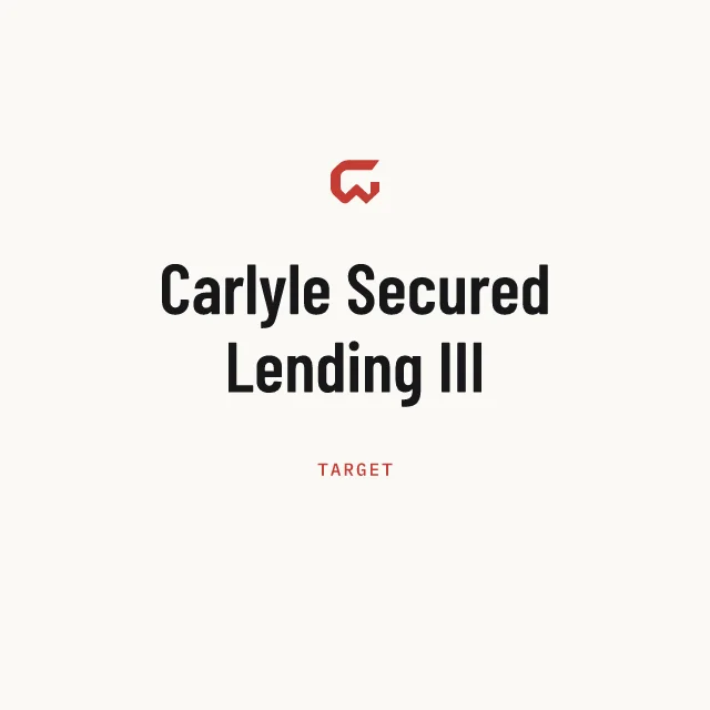 Target: Carlyle Secured Lending III