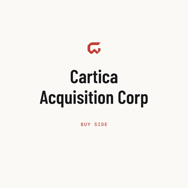Buy side: Cartica Acquisition Corp