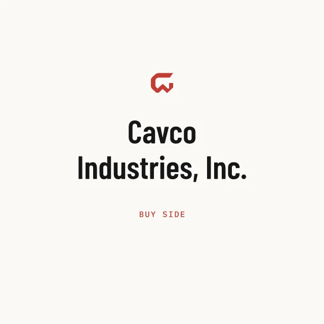 Buy side: Cavco Industries, Inc.