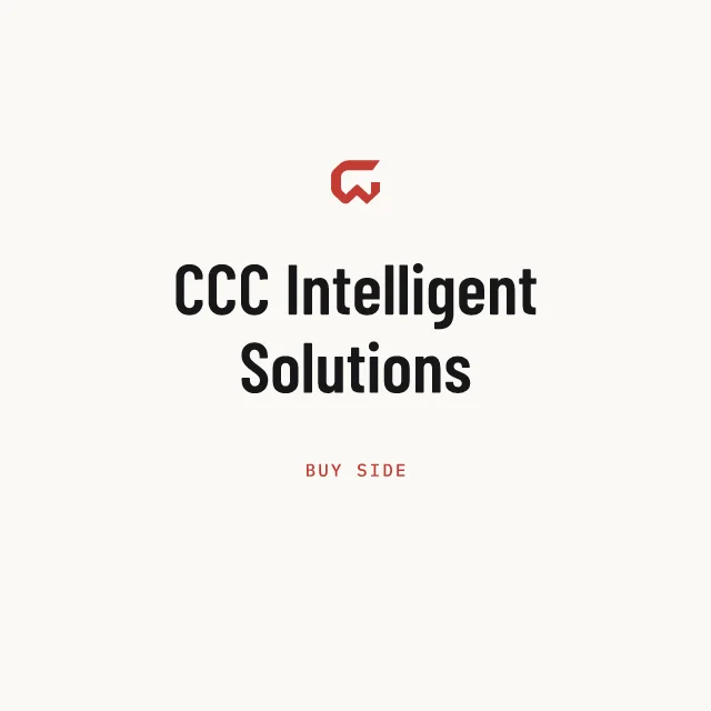 Buy side: CCC Intelligent Solutions