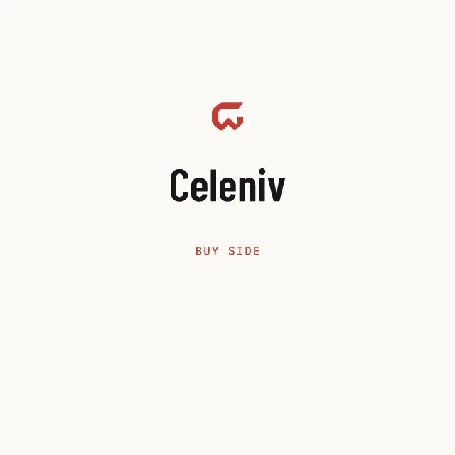 Buy side: Celeniv